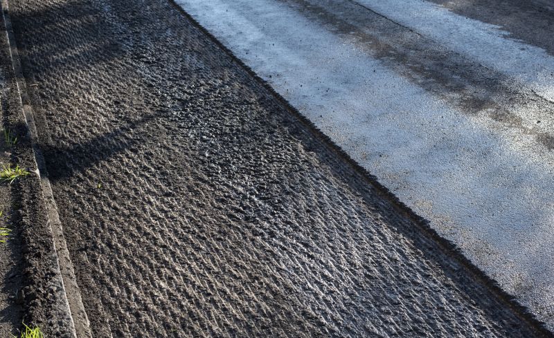 Close-up of Asphalt Surface